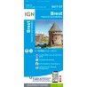 IGN Brest / Pointe De Saint Mathieu - Carte topographique | Hardloop