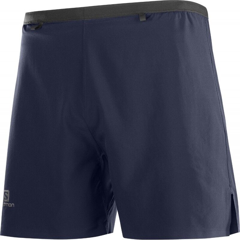 Salomon SENSE 5 Navy Trail Running Shorts buy Size Large