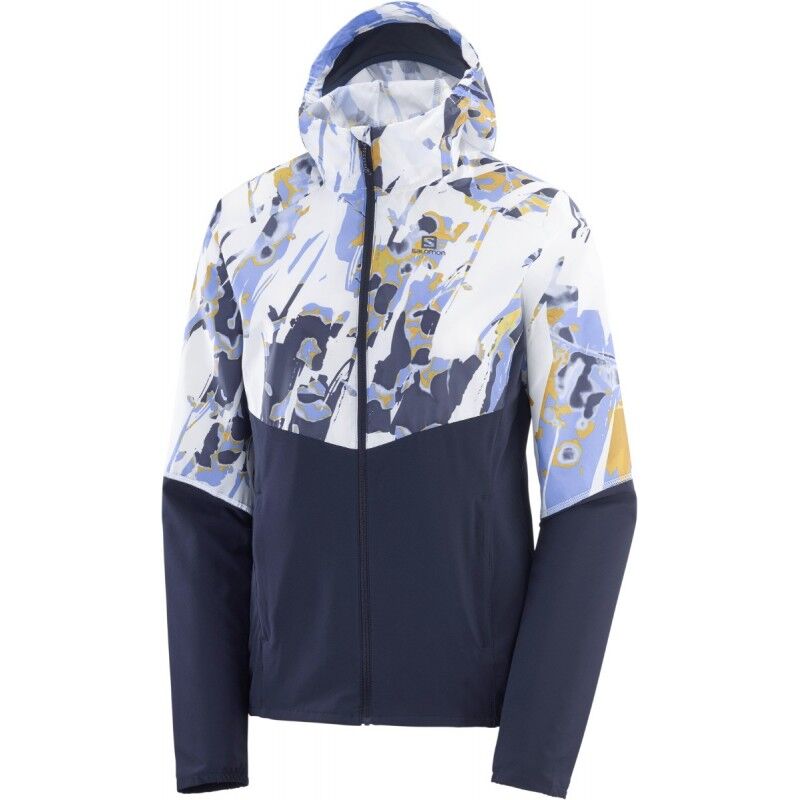 Salomon Agile FZ Hoodie - Vindejakke Damer