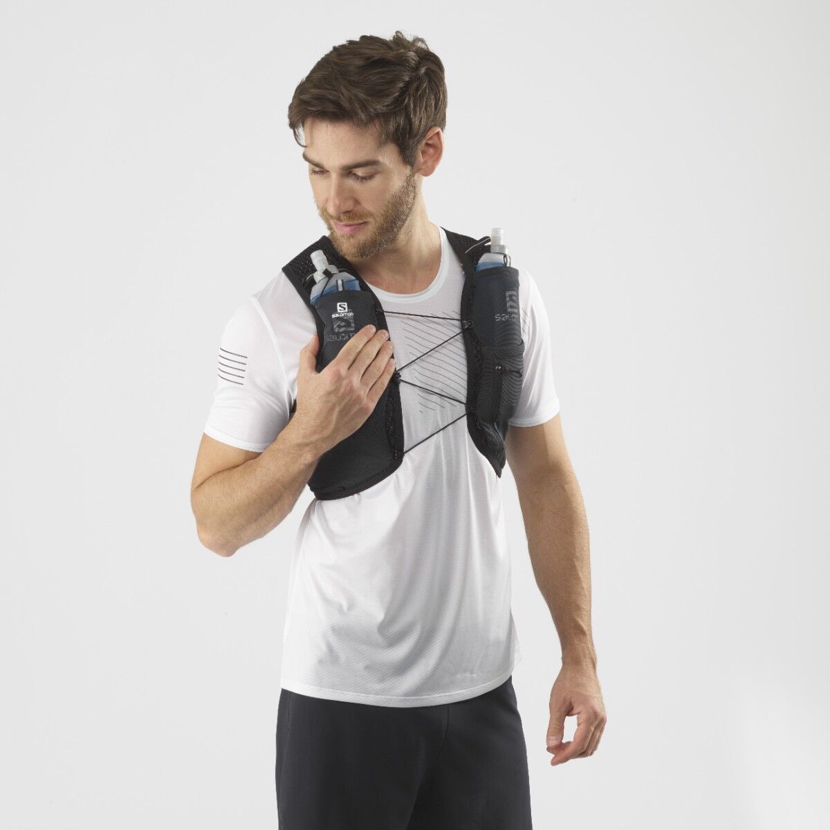 Salomon Active Skin 4 Set - Sac à dos trail homme | Hardloop
