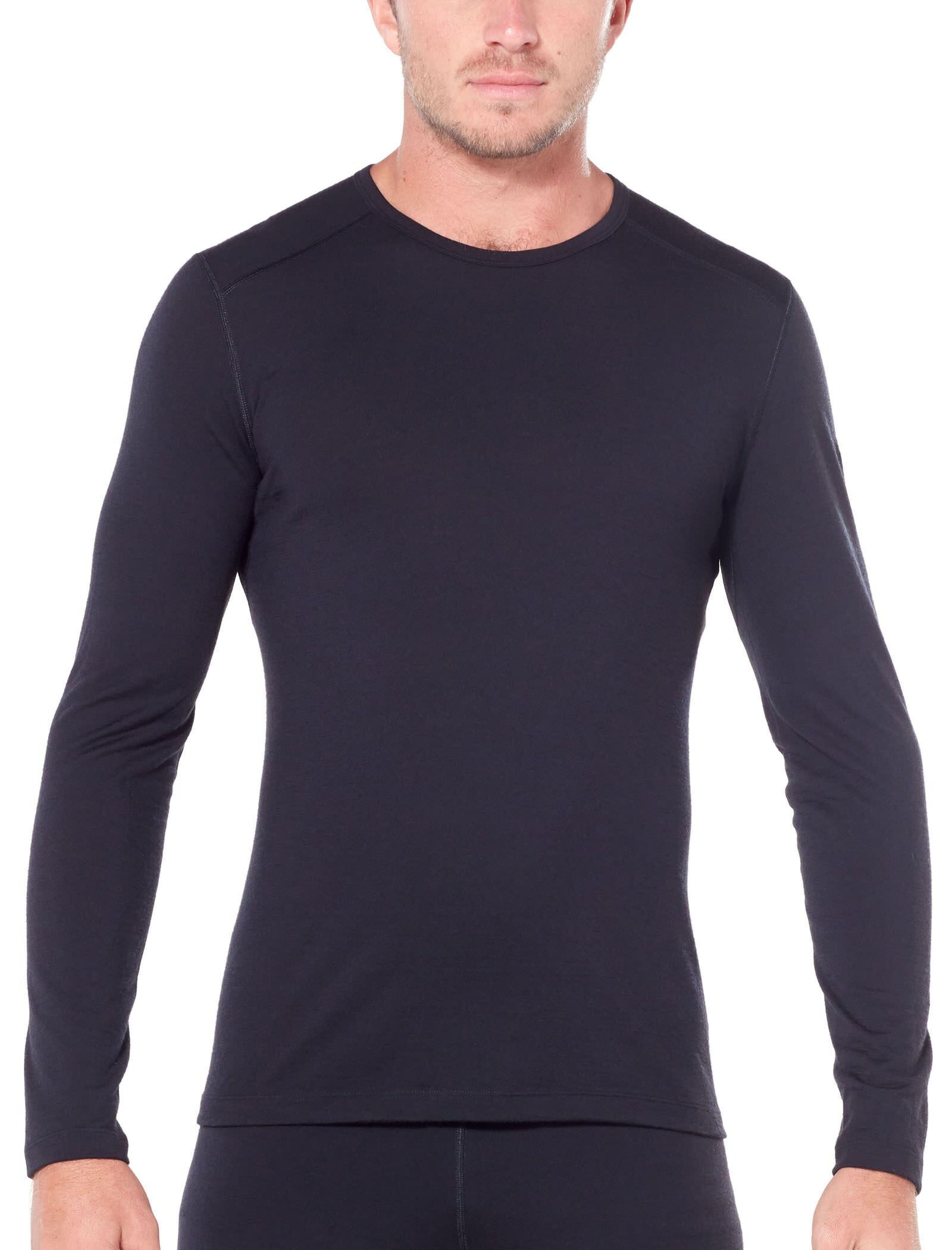 Icebreaker 200 Oasis Long Sleeve Crewe - Intimo lana merinos - Uomo I Hardloop