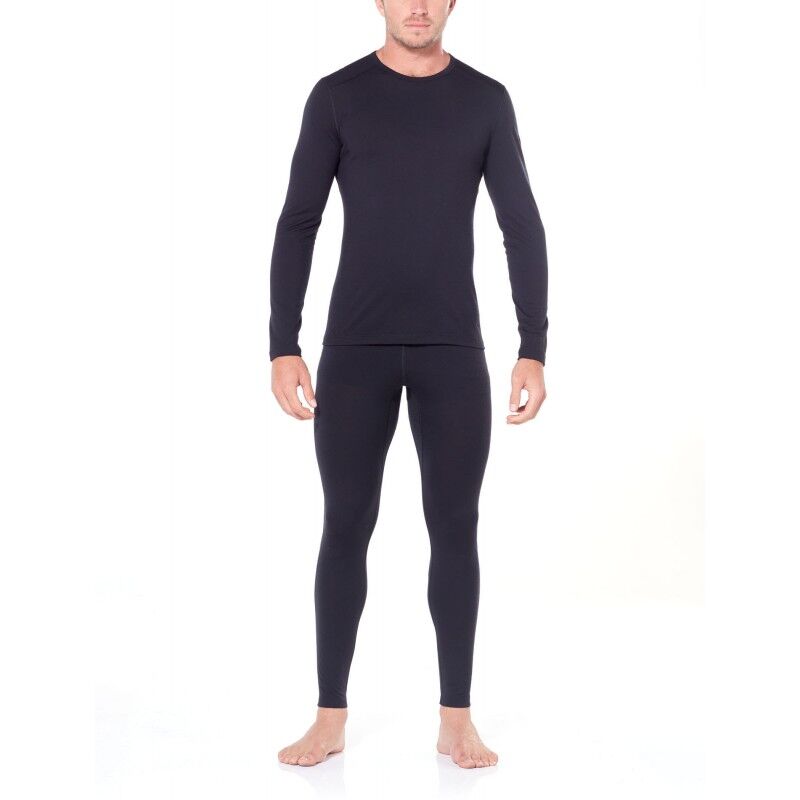 Icebreaker 200 Oasis Long Sleeve Crewe - Merinovilla-alusvaatteet - Miehet I Hardloop