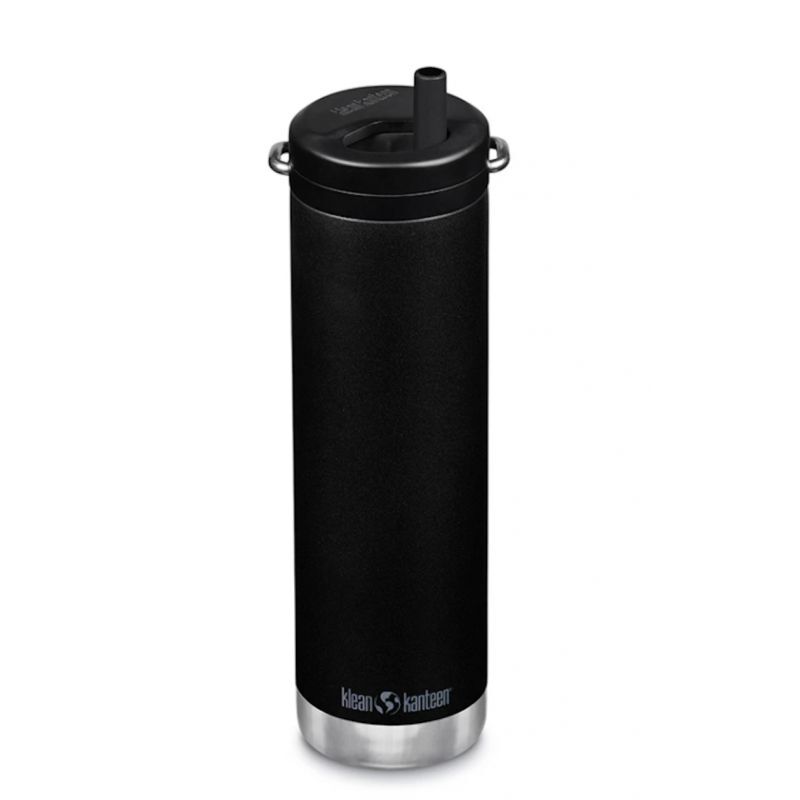 Klean Kanteen Insulated Thermos TKWide 470 Ml (Café Cap)- Shale Black