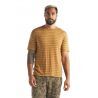 Icebreaker Utility Explore SS Crewe Stripe - Merino shirt - Men's I Hardloop