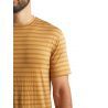 Icebreaker Utility Explore SS Crewe Stripe - Merino shirt - Men's I Hardloop