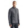Icebreaker Descender LS Zip - Merino Fleecejacka Herr I Hardloop