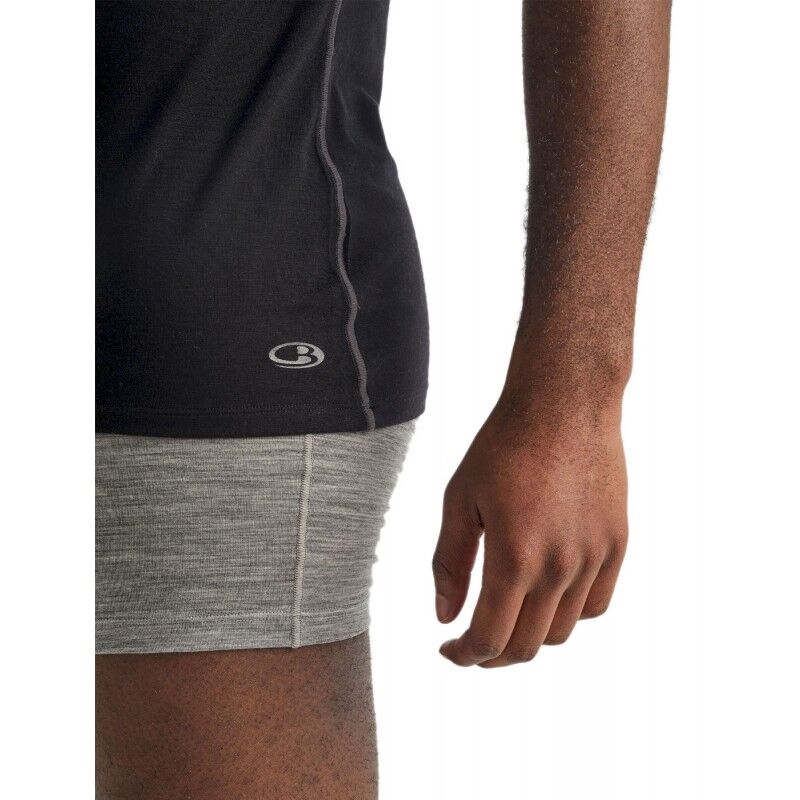 Icebreaker Anatomica Short Sleeve col V en Mérinos - Maglia merino - Uomo I Hardloop