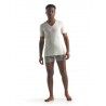 Icebreaker Anatomica Short Sleeve col V en Mérinos - T-shirt en laine mérinos homme I Hardloop | Hardloop