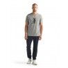 icebreaker Tech Lite Short Sleeve Crewe Otter Paddle - Camiseta de lã merino homem | Hardloop