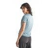 Icebreaker Utility Explore SS Crewe Stripe - Maglia merino - Donna I Hardloop