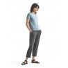 Icebreaker Utility Explore SS Crewe Stripe - Merino shirt - Women's I Hardloop