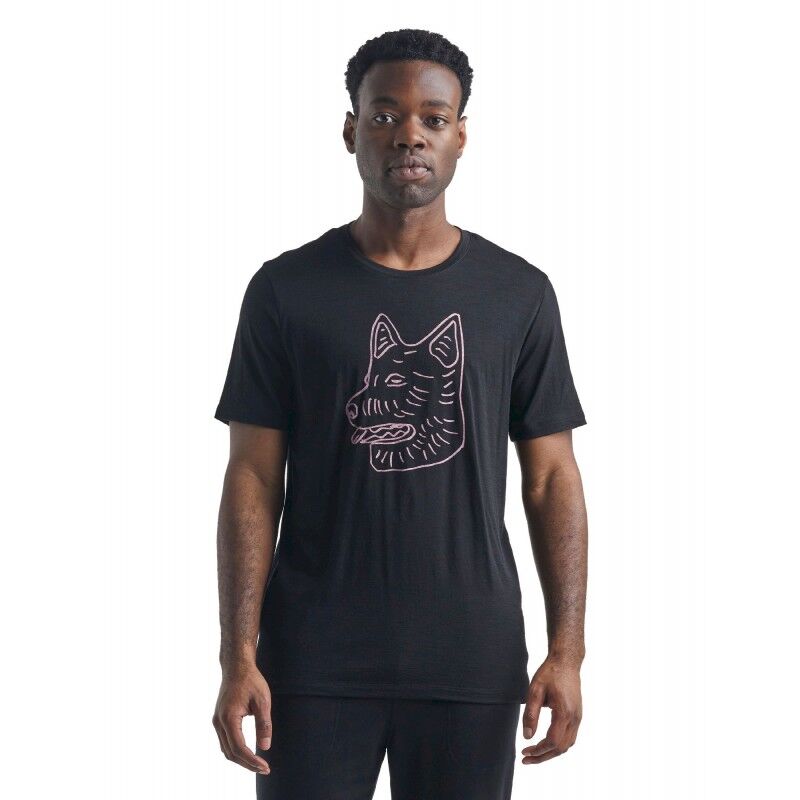 Icebreaker Tech Lite SS Crewe Sheepdog - Maglia merino - Uomo I Hardloop