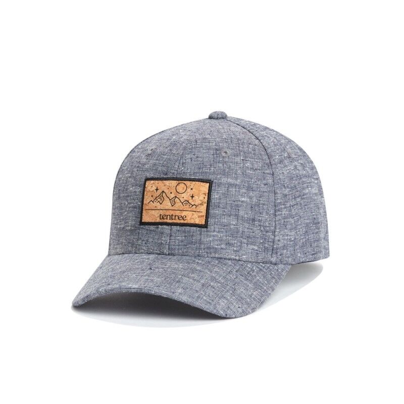 Tentree Forest Cork Patch Hemp Elevation Hat - Boné | Hardloop