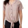 Tentree Isa Tie Front Shirt - Camicia - Donna