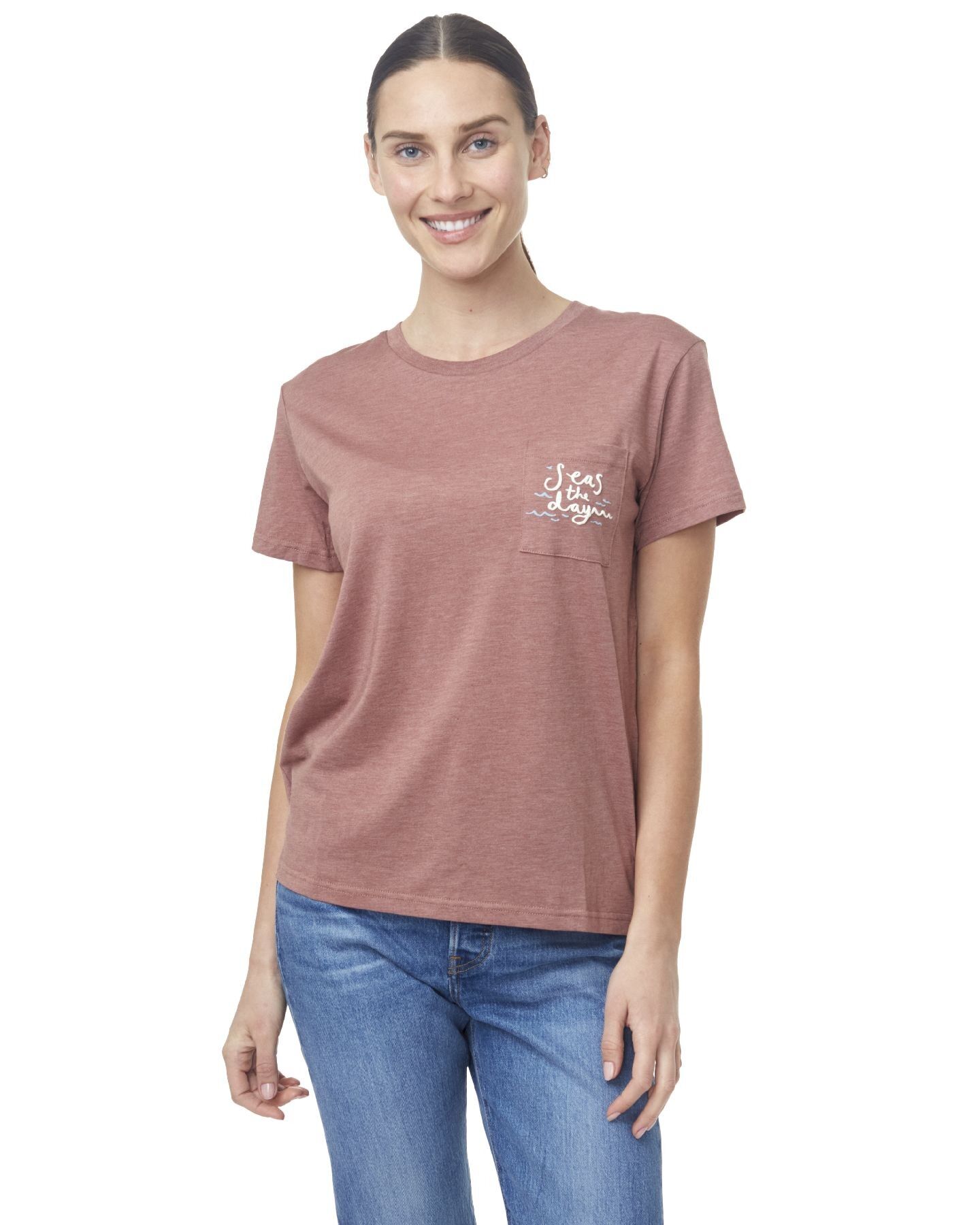 Tentree Seas the Day - T-shirt femme | Hardloop