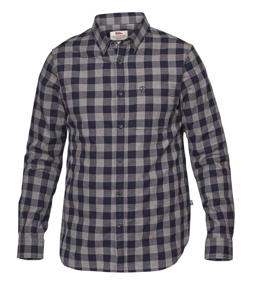 Fjällräven Övik Check Shirt LS - Overhemd - Heren