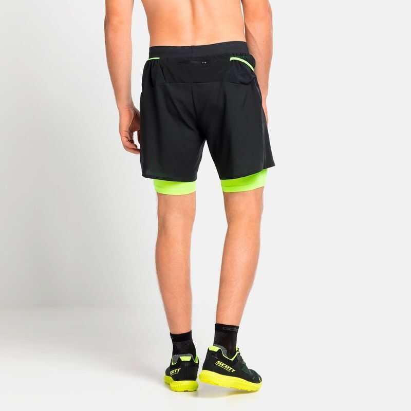 Odlo 2-in-1 Shorts Axalp Trail - Spodenki do biegów górskich męskie | Hardloop