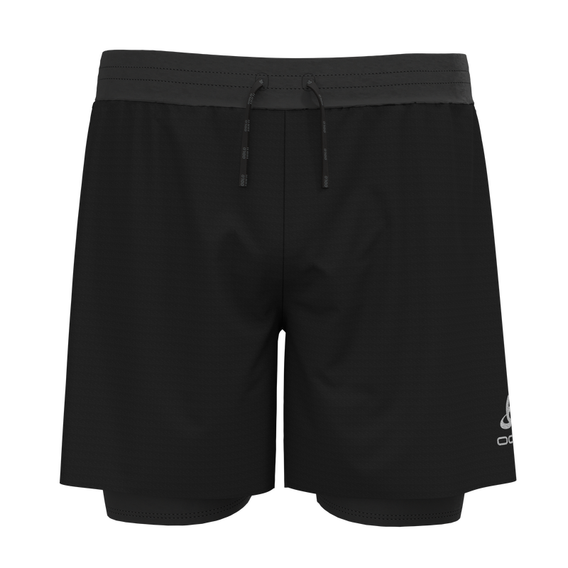 Odlo 2-in-1 Shorts Axalp Trail - Pantalones cortos de trail running - Hombre
