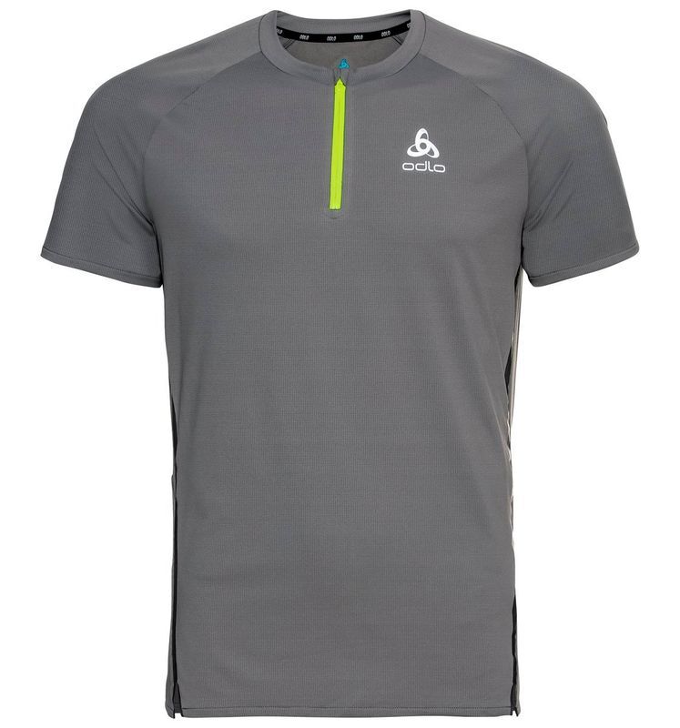 Odlo Axalp Trail 1/2 Zip - Short Sleeve T-shirt - Uomo