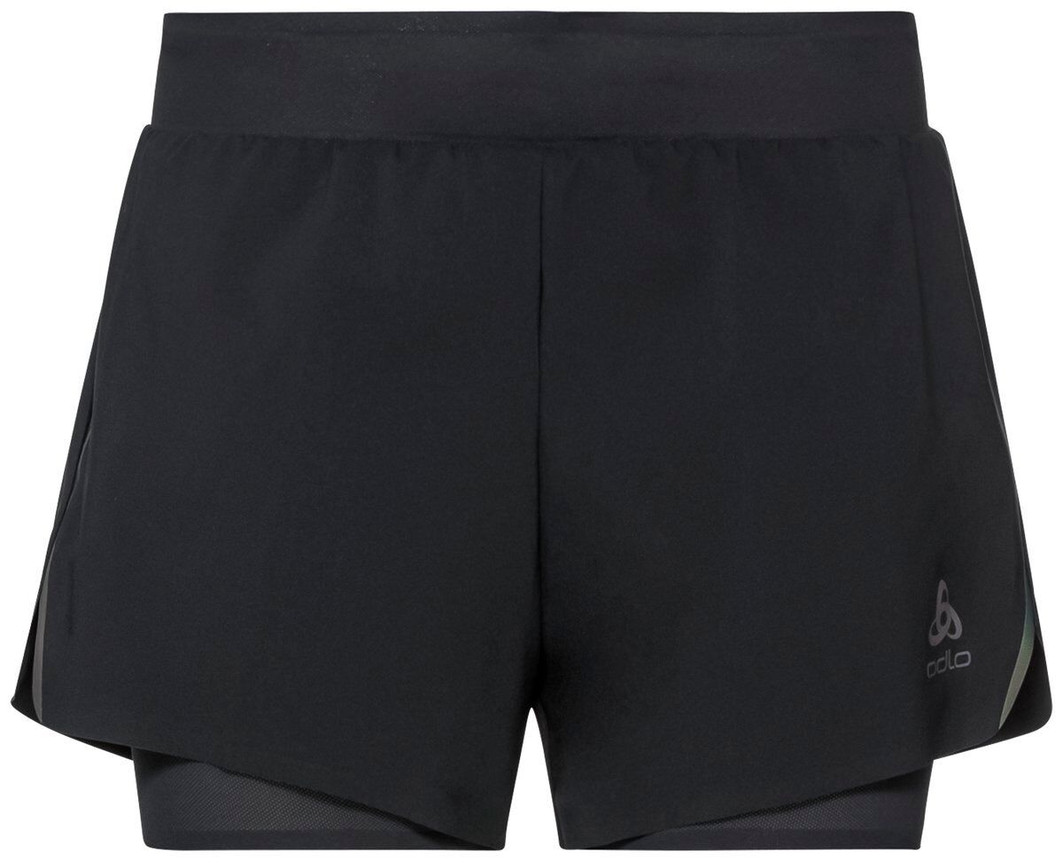 Odlo 2-In-1 Shorts Zeroweight 3 Inch - Löparshorts Dam