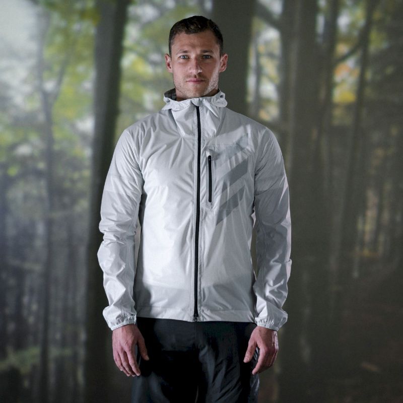 Adidas white rain jacket online