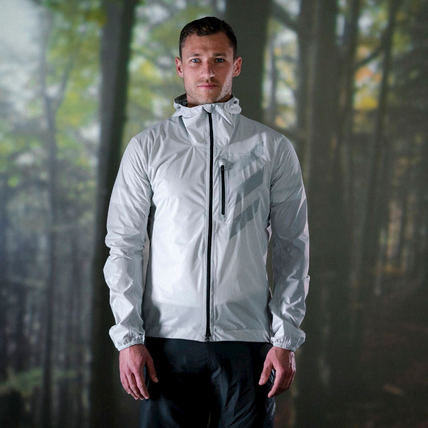 Adidas cheap waterproof jacket