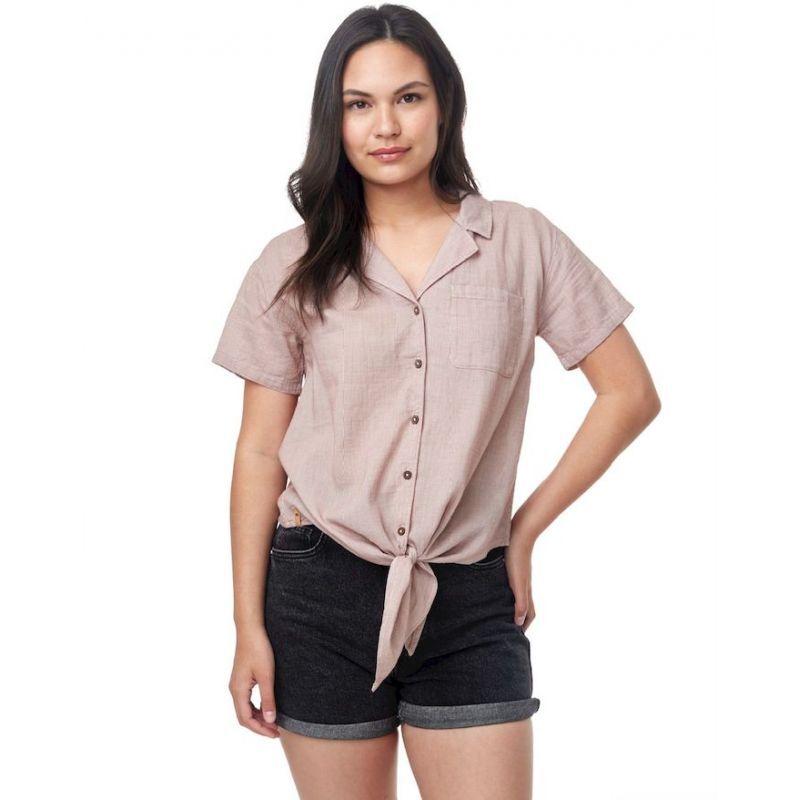 Tentree Isa Tie Front Shirt - Camicia - Donna
