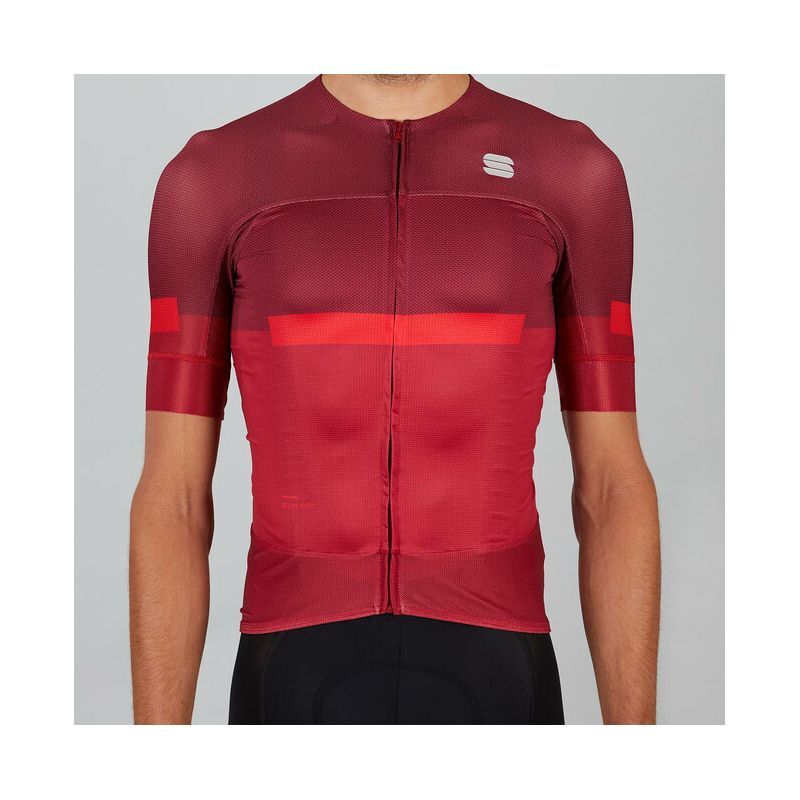 Maglia Ciclismo Uomo Light Pro Jersey Rosso