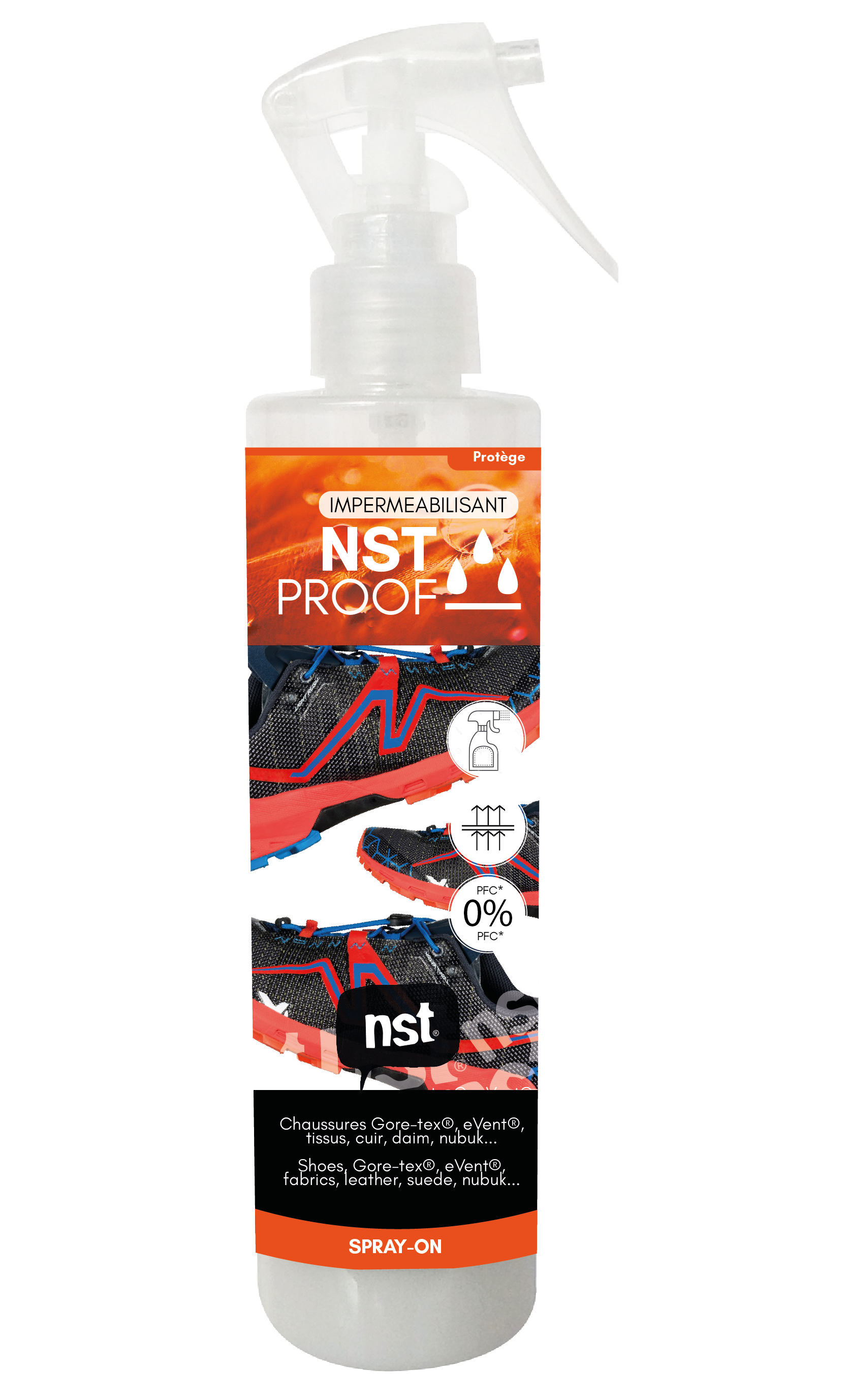 NST Proof Spray Shoes - DWR Treatment