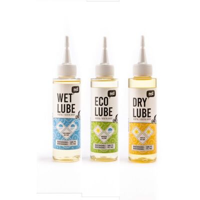 Pack Lubrifiant Eco+Dry+Wet - Kettingolie