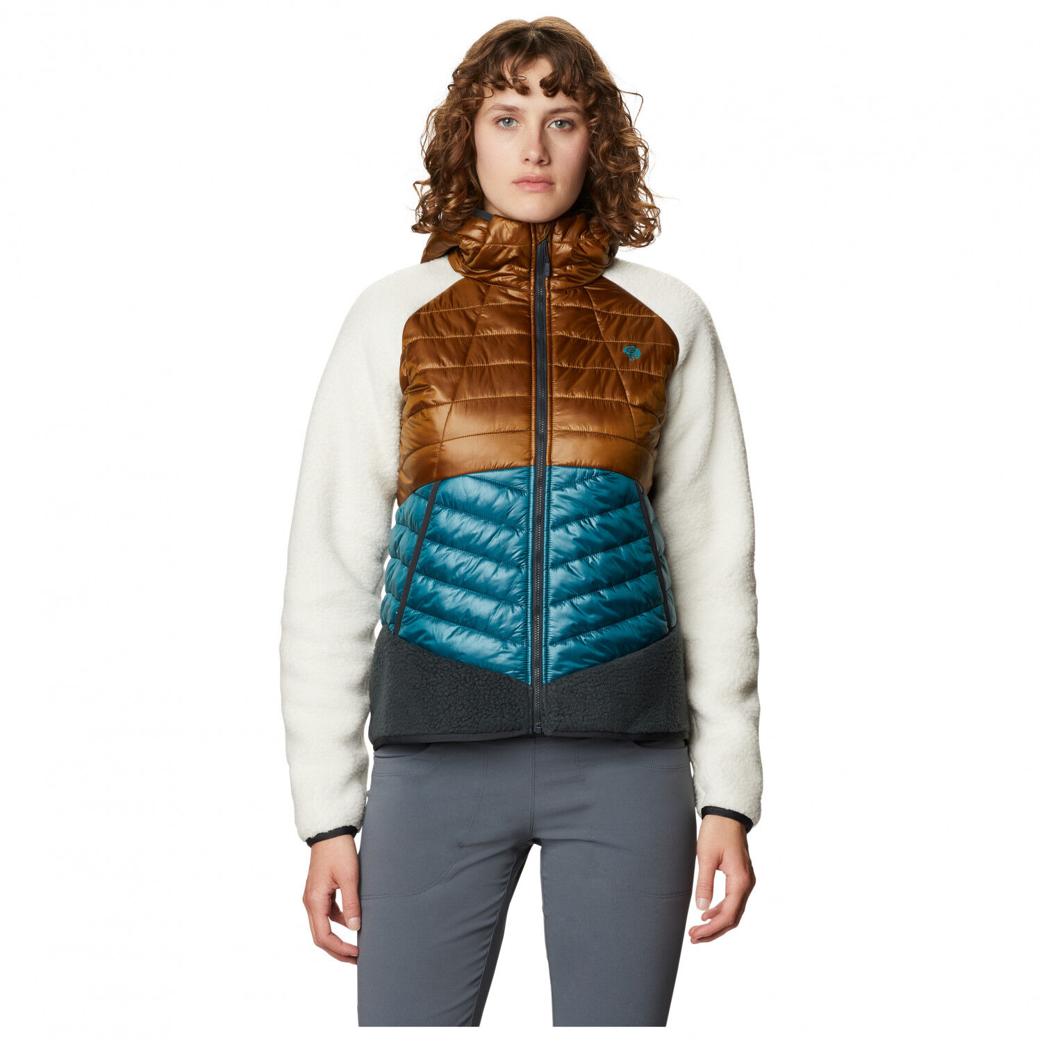 Mountain Hardwear Altius Hybrid Hoody - Fleece jacket - Women's