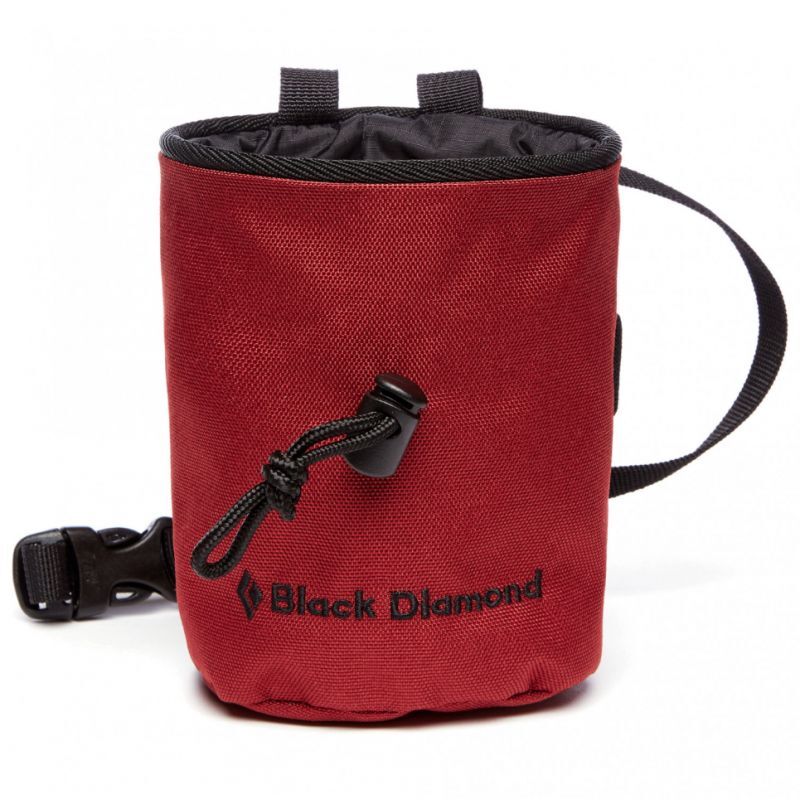 Sac à Magnésie Black Diamond Mojo - Pour Escalade - Avec Brosse Et Sangle - Fermeture Cordon