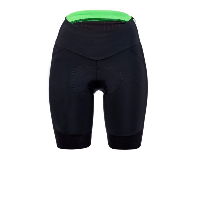 Q36.5 Half Short L1 Lady - Spodenki kolarskie z szelkami rowerowe damskie | Hardloop