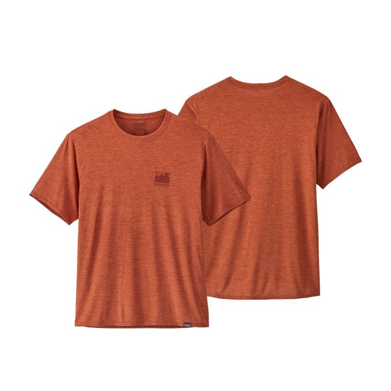 Patagonia Cap Cool Daily Graphic Shirt - Pánské Triko | Hardloop