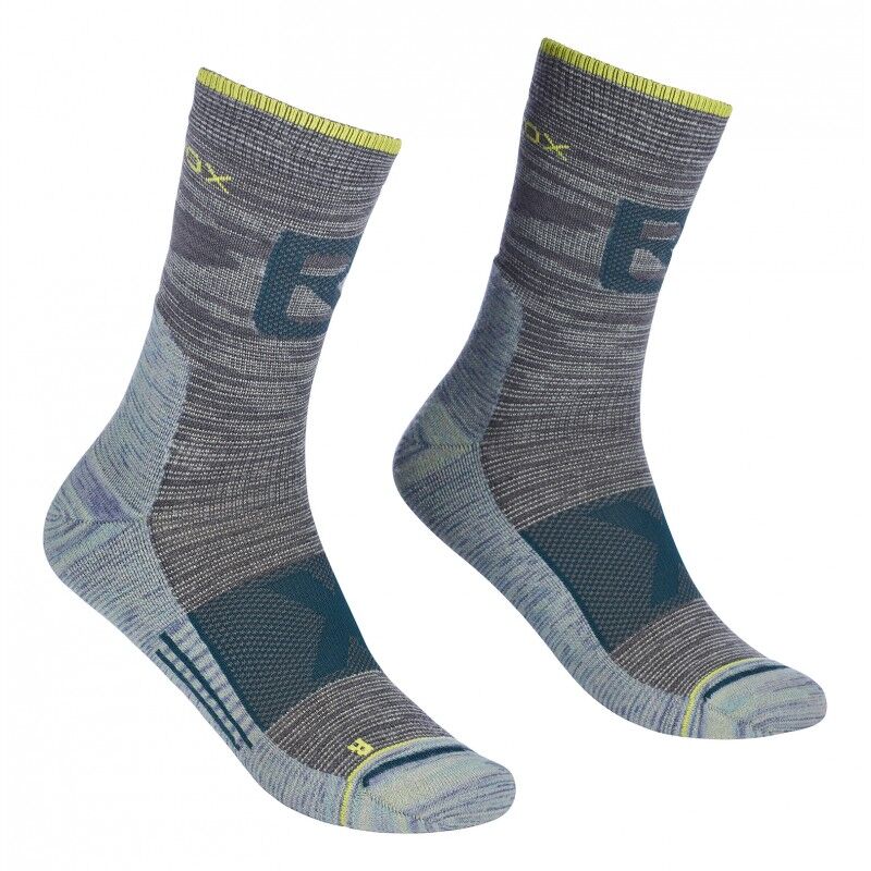 Ortovox High Alpine Mid Socks - Chaussettes randonnée homme | Hardloop