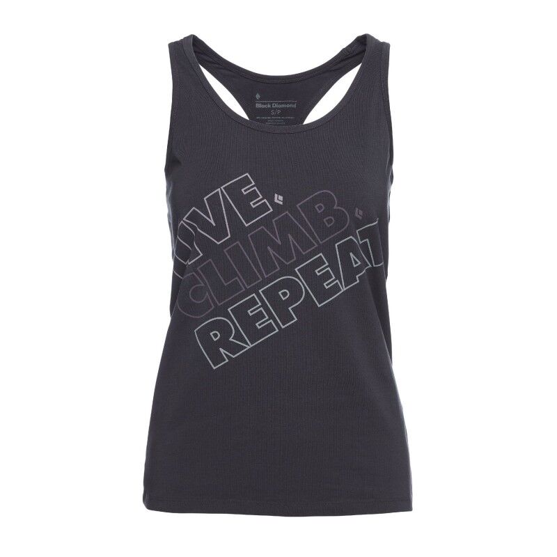 Black Diamond Live.Climb.Repeat. Tank - Canottiera - Donna