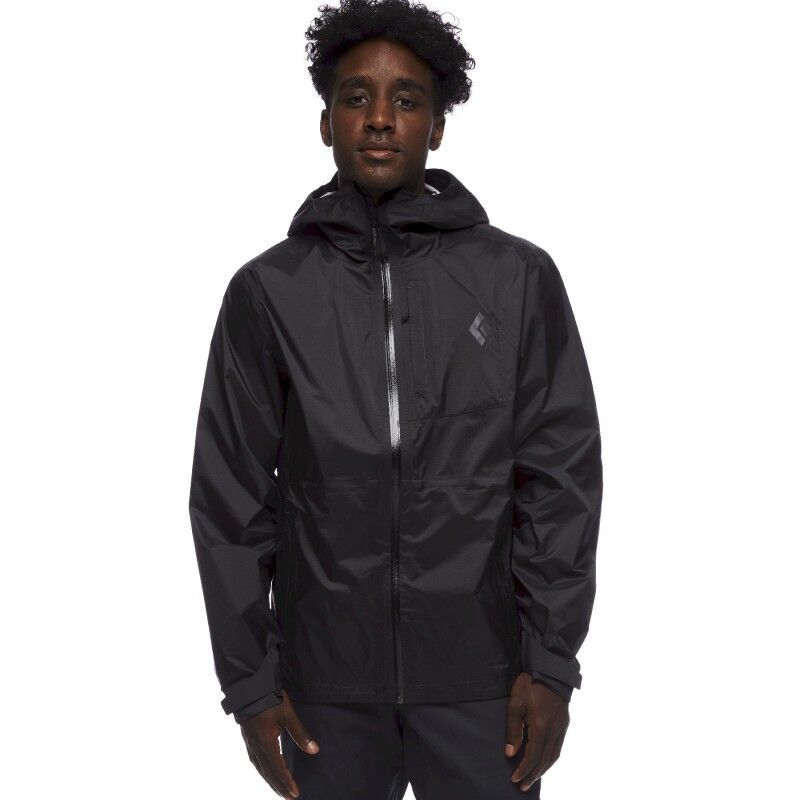 Black Diamond Treeline Rain Shell - Regenjack - Heren | Hardloop