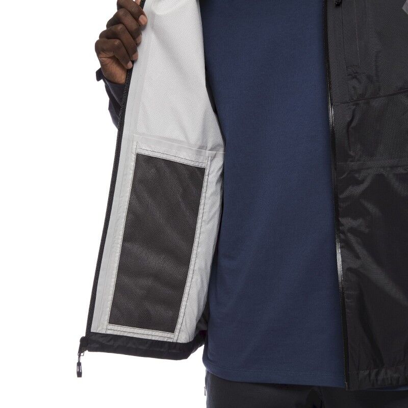 Black Diamond Treeline Rain Shell - Regenjack - Heren | Hardloop