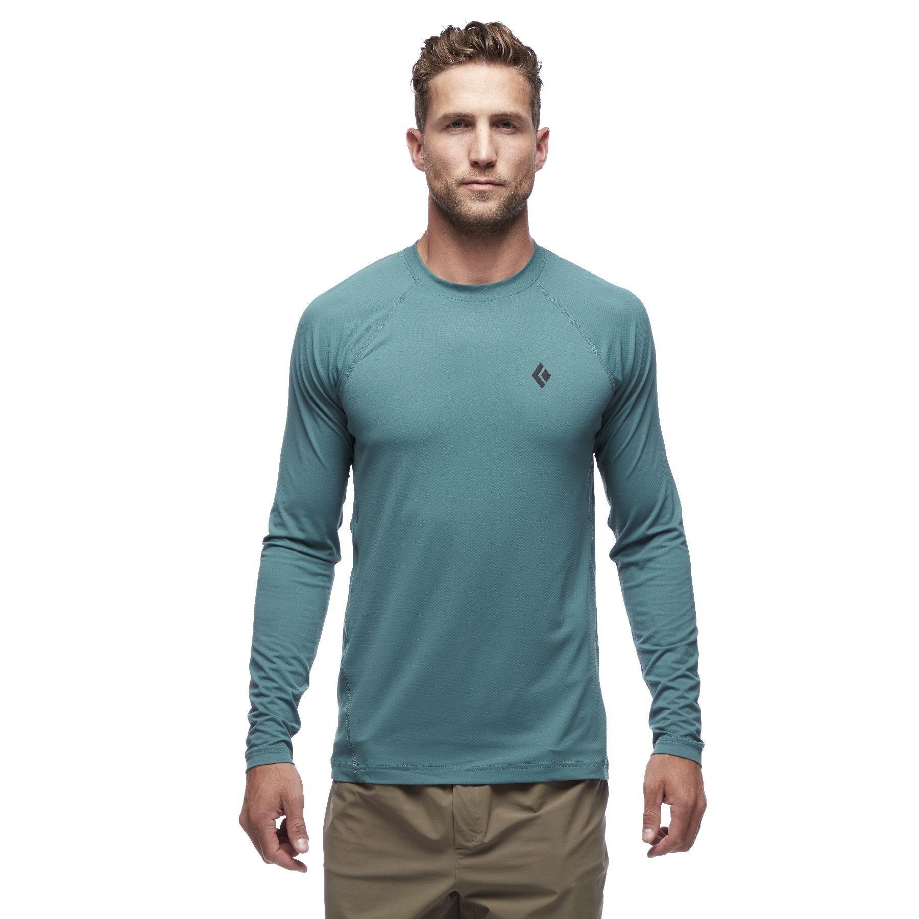 Black Diamond LS Alpenglow Crew - Sweat homme | Hardloop