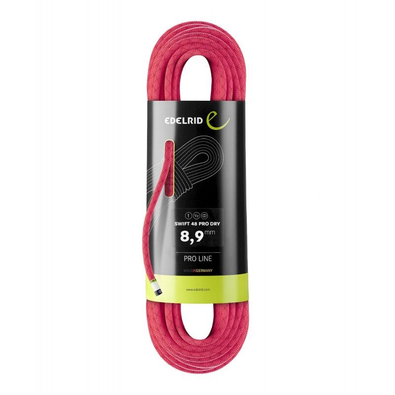 Edelrid Swift 48 Pro Dry 8,9mm - Corda simples | Hardloop