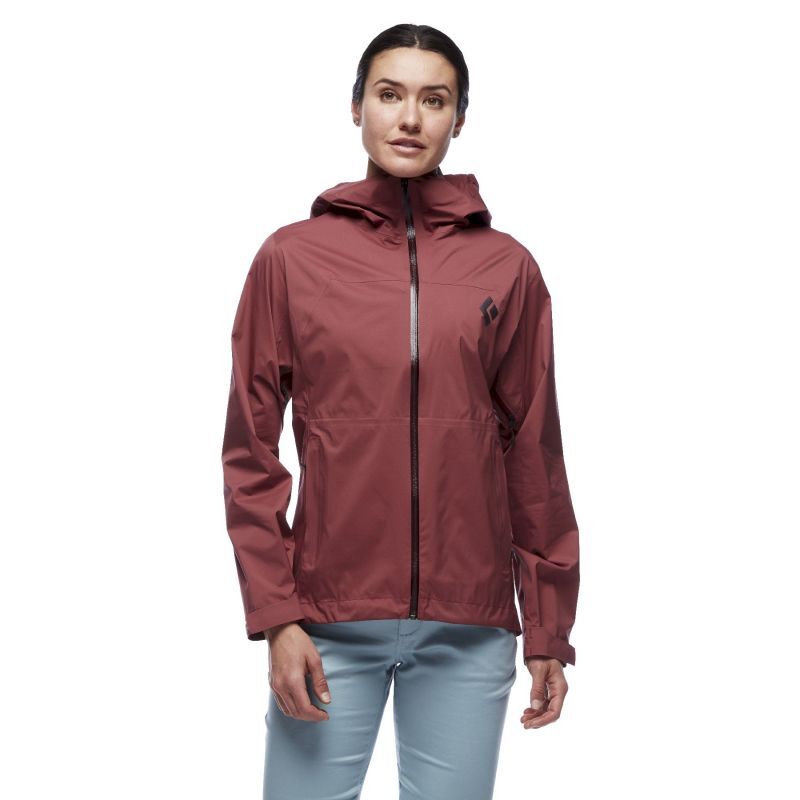 Black Diamond Stormline Stretch Rain Shell - Hardshelljacka - Dam | Hardloop