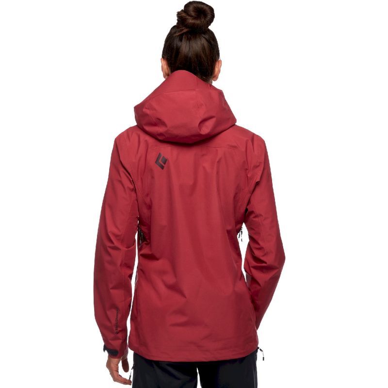 Black Diamond Liquid Point Shell - Chaqueta impermeable - Mujer | Hardloop