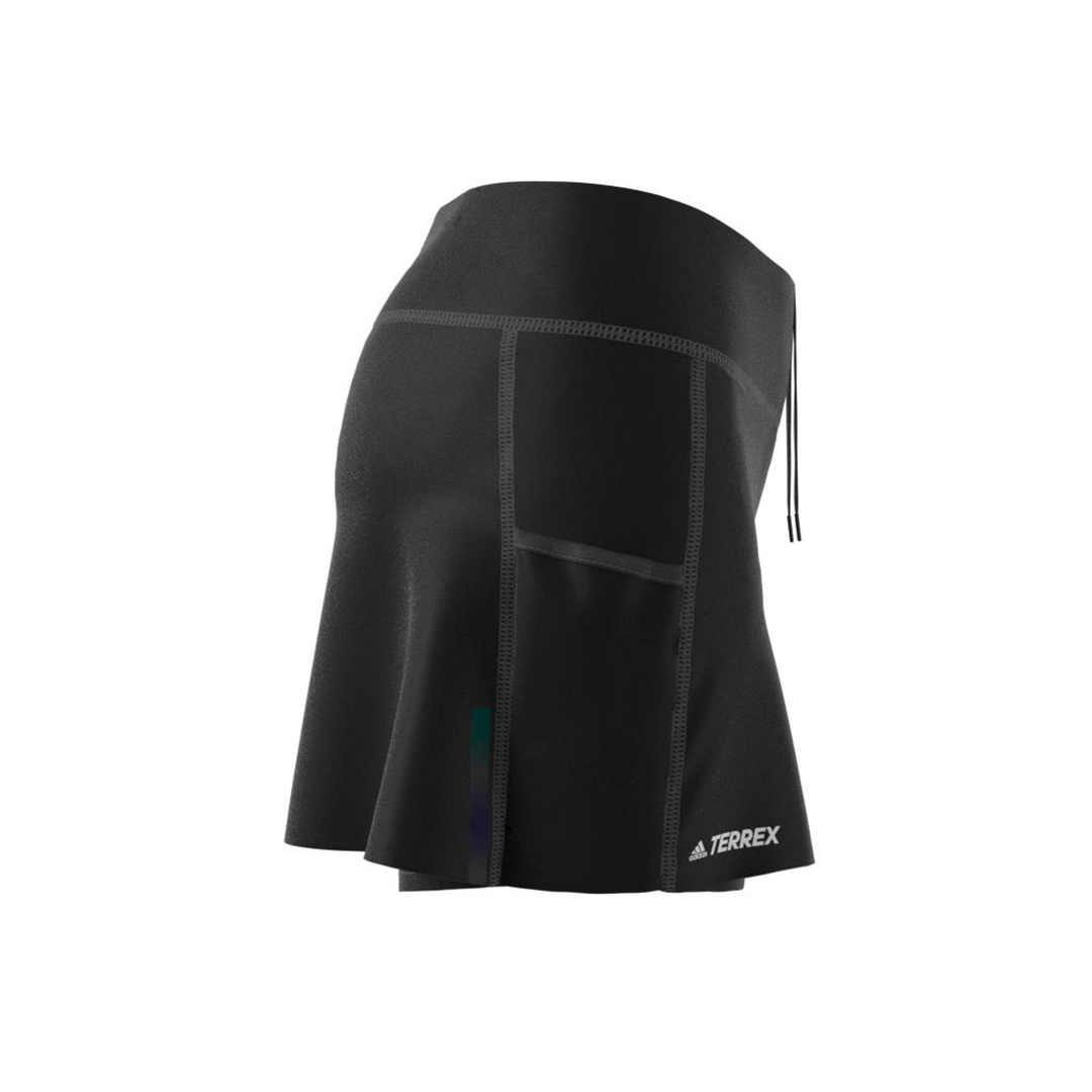 Adidas Terrex Agravic 2 In 1 Skort - Trail running shorts - Women's