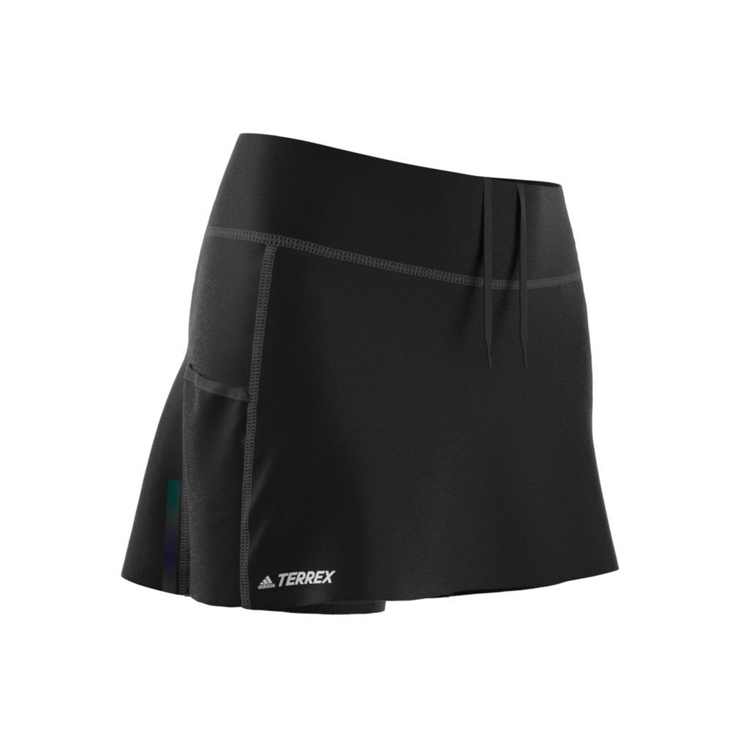 Adidas Terrex Agravic 2 In 1 Skort - Pantalones cortos de trail running - Mujer
