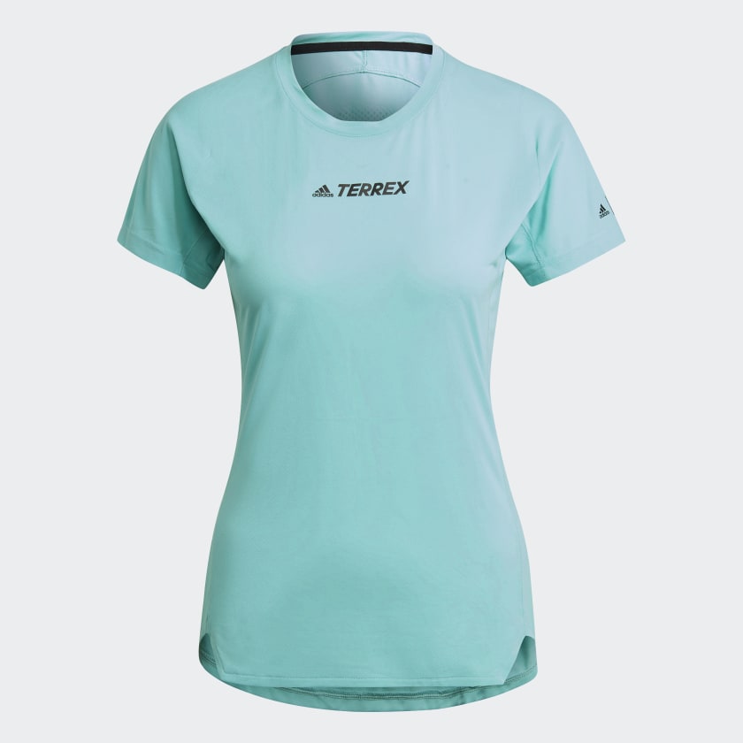 Adidas Terrex Parley Agravic Trail Running Allaround - T-shirt damski | Hardloop