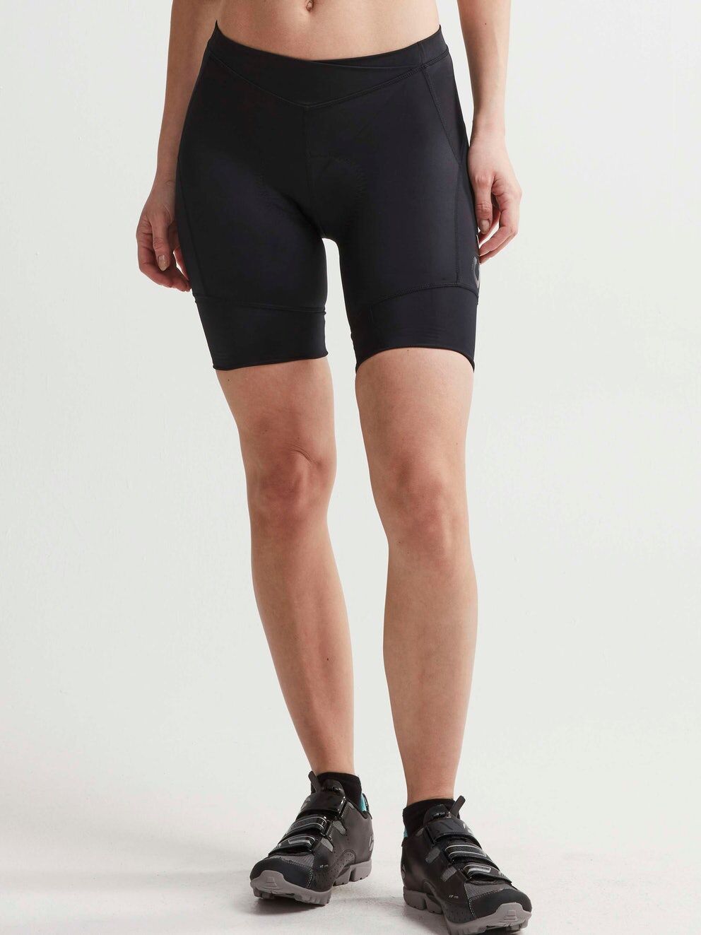 Craft Essence Shorts - Spodenki kolarskie z szelkami rowerowe damskie | Hardloop