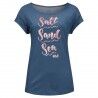 Jack Wolfskin Salt Sand Sea T - T-shirt damski | Hardloop
