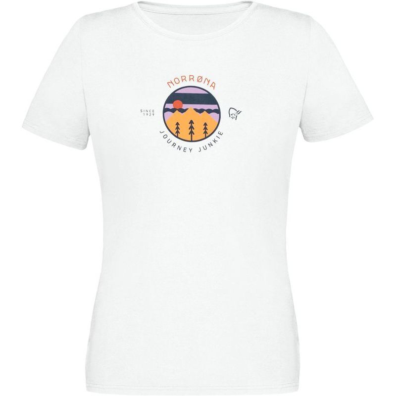 Norrona /29 Cotton Journey - T-shirt damski | Hardloop