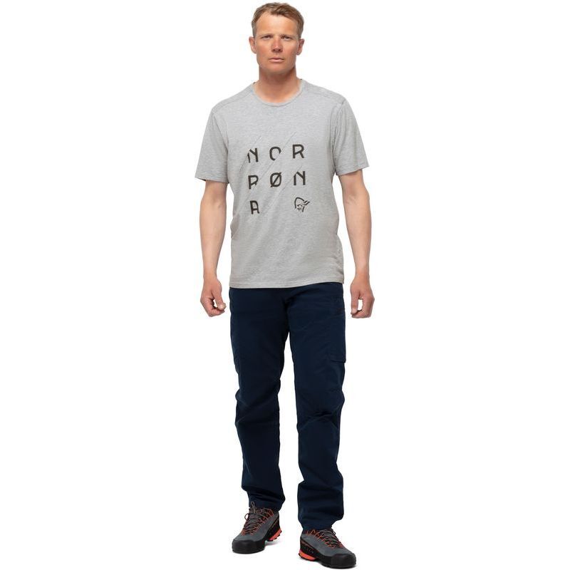/29 Cotton Slant Logo - T-shirt - Heren