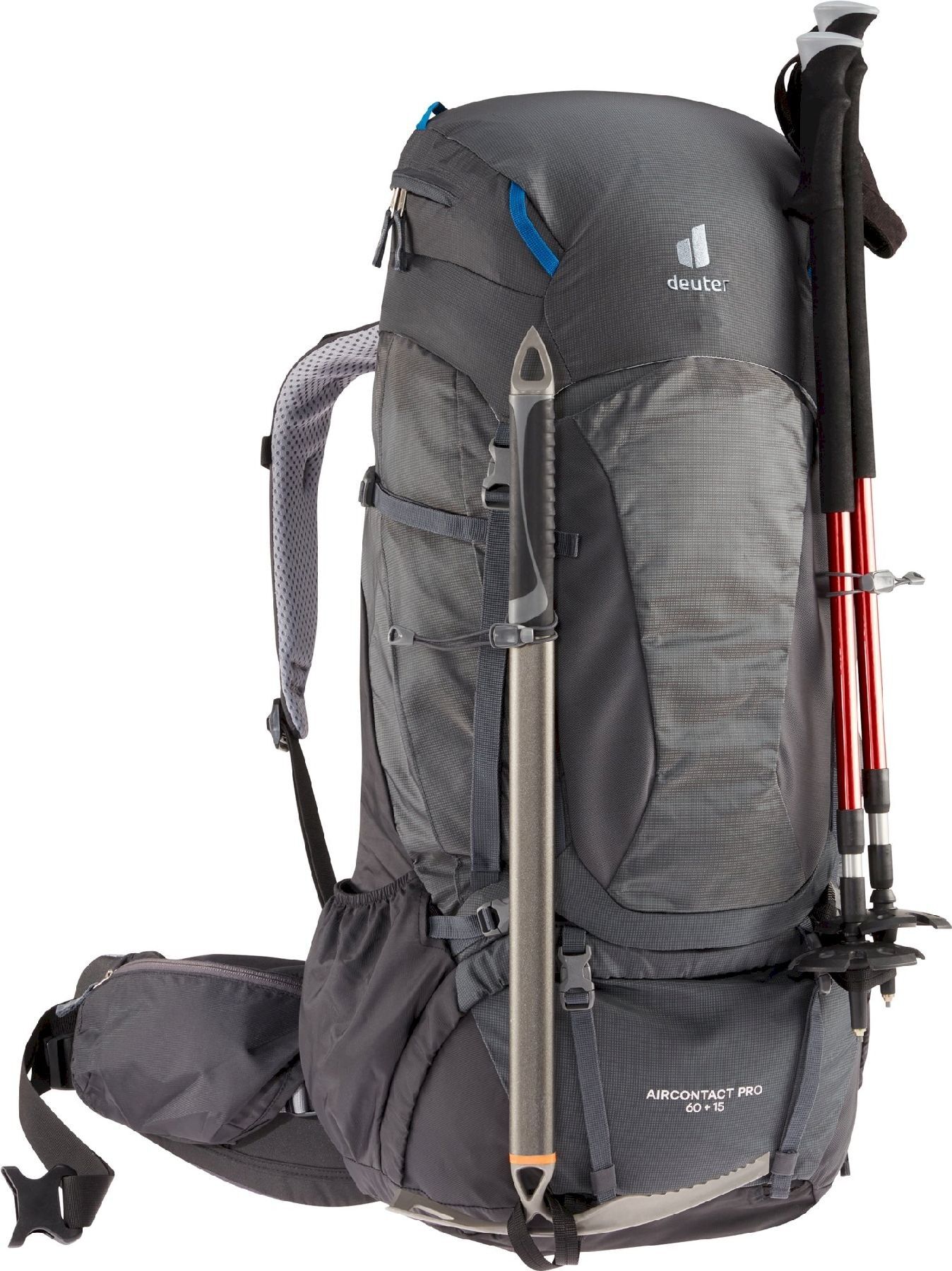 Deuter Aircontact PRO 60 + 15 - Plecak trekkingowy meski | Hardloop